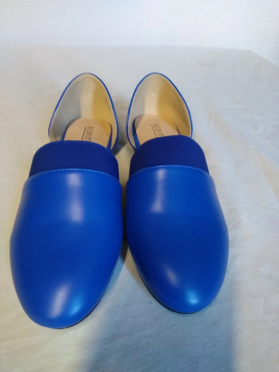 SALON STUDIO WOMEN S Blue SLIP ON SHOES Size 8 M