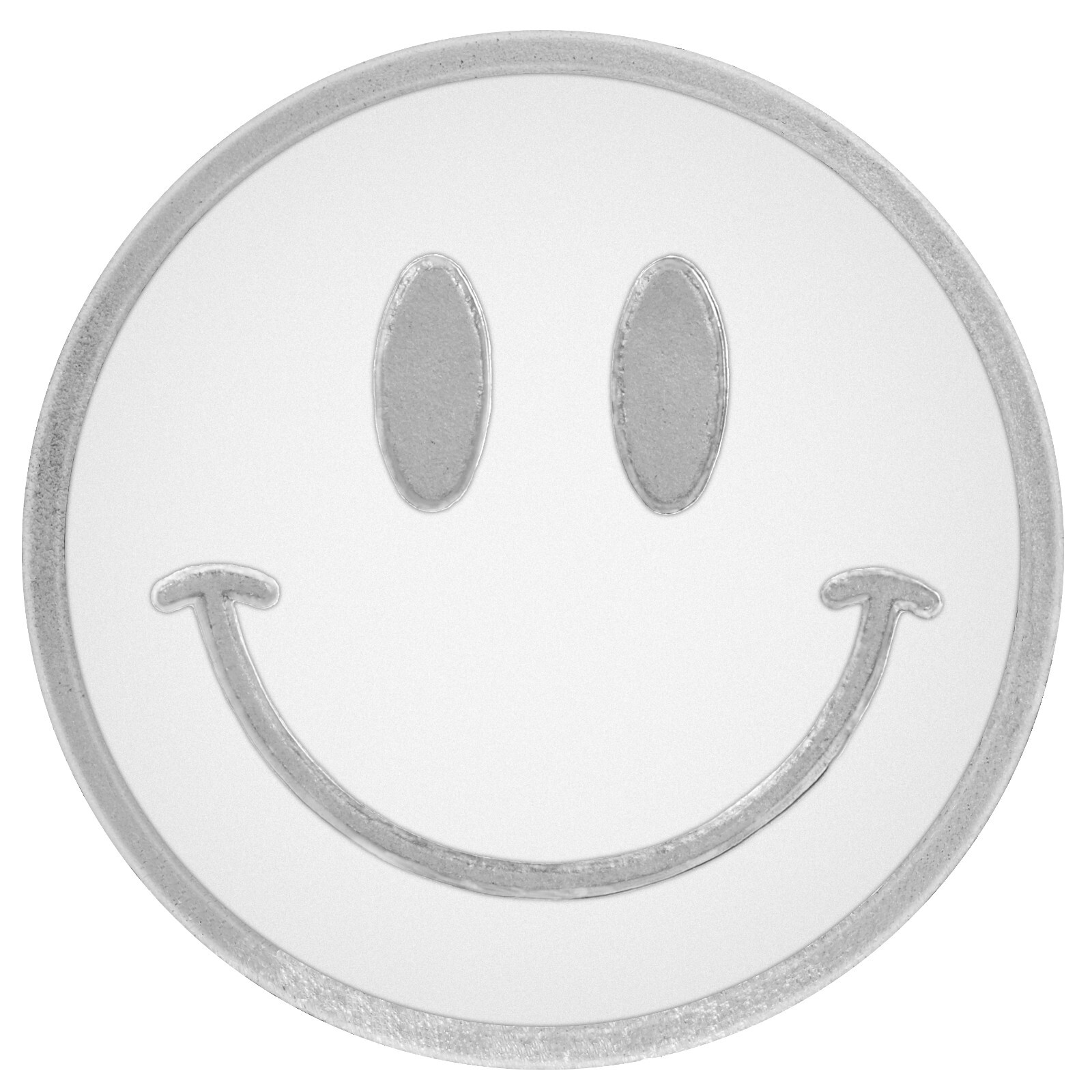 Lot of 20x 1g .999 Fine Silver Smiley Face Rounds
