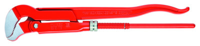 Knipex 8330010 Pipe Wrench S-Type Red Powder-Coated 13 In