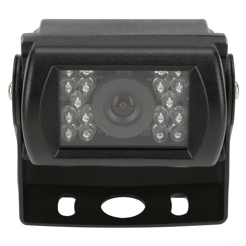 10.1" Quad Monitor Splitscreen 4x 4 PIN CCD Color Rear View Camera 4x 10m Truck - Image 3 of 4