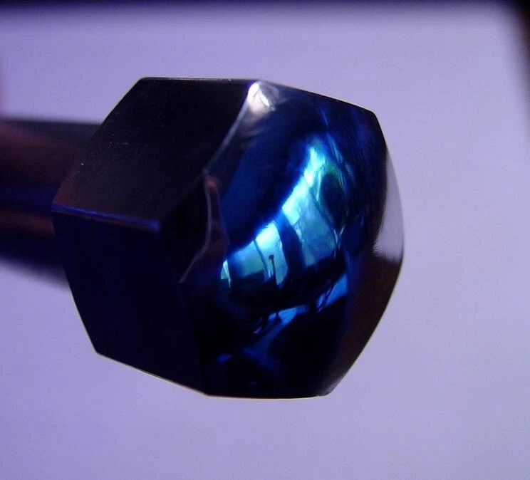 Norton Commando MK III, 1975-77, eje trasero y tuerca de acero inoxidable, 065553, 060292, Reino Unido Foto 4 de 4