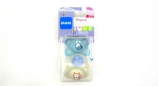 MAM original 0-6 months matte collection pacifier - Colors of Nature, pack of 2