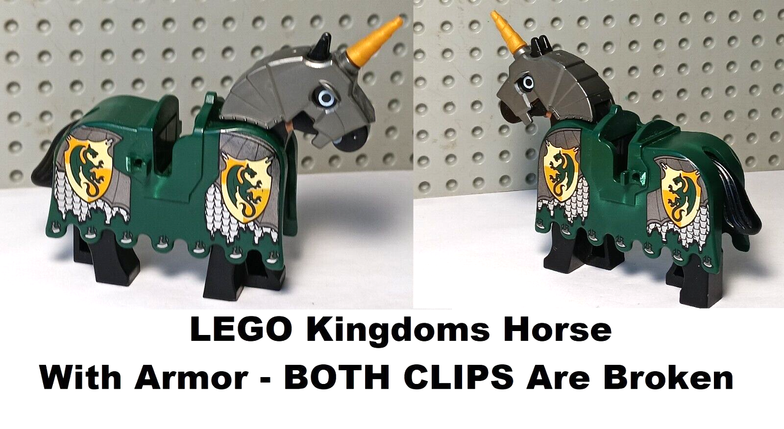 Horse With Barding And Battle Helmet lupon.gov.ph