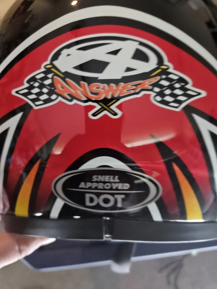 Casco de motocross Answer M6 Foto 3 de 4