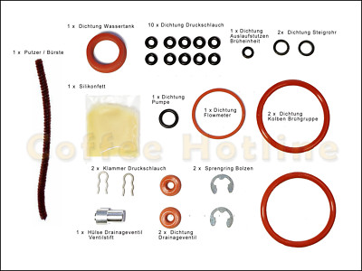 Kit De Maintenance Brühgruppe Pour Machines Jura Micro - Joints Silicone XXL, 100% Compatible