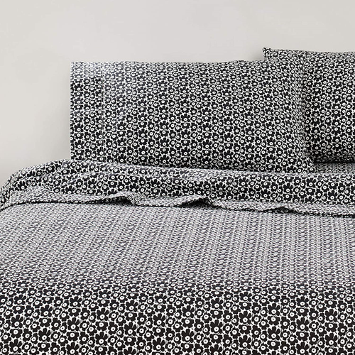 Marimekko Percale Collection Sheet Set-100% Cotton, Crisp & Cool, Lightweight & - Picture 3 of 6
