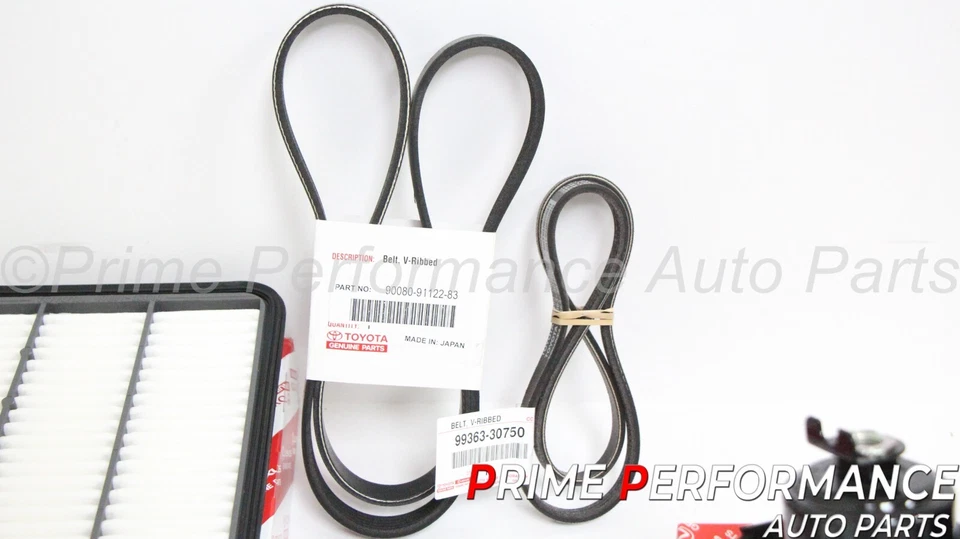 Toyota Camry 97-01 Solara 99-01 4-Cyl 2.2L Tune Up, Fuel Filter & Drive Belt Kit - Image 4 of 4