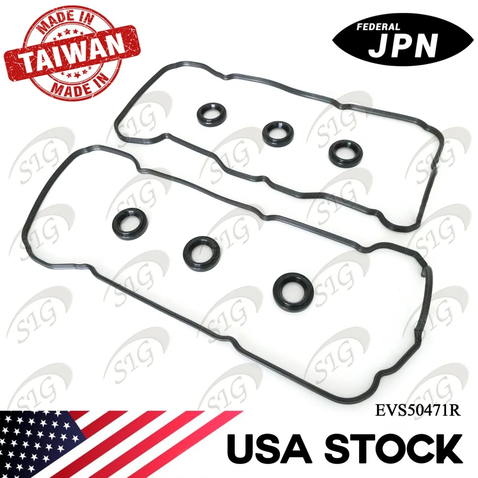 Engine Valve Cover Gasket Set for Toyota Sienna 1998-2001 3.0L V6 2995cc - Изображение 2 из 4