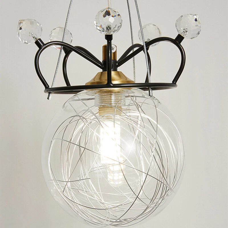 Bedroom Wall Lights Home Wall Lamp Hallway Glass Wall Lighting Hotel Wall Sconce - Image 3 of 4