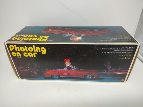 + Foto de colección a batería de hojalata en coche acción misteriosa con caja ME 630 - Imagen 4 de 7