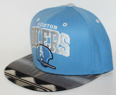 PICK1- Houston Oilers Native Mitchell Ness SnapBack Jordan Retro