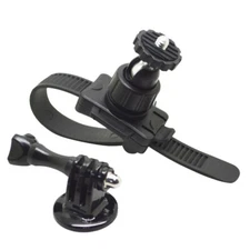 1/4" Screw Ball Head Strap Bike Handlebar Mount Holder for GoPro Insta360 DJI