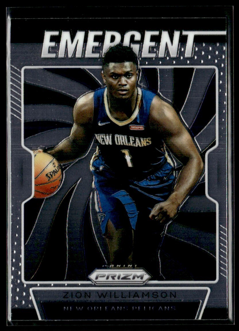 Zion Williamson RC ルーキーカード 2019-20 Prizm 2019-20 Prizm Emergent Zion Williamson Rookie New Orleans