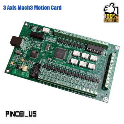 3 Axis Mach3 Motion Card CNC Mach3 Breakout Board Motion Controller Card pe66