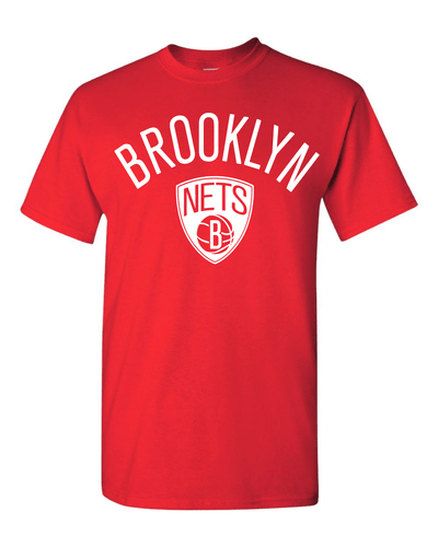 Brooklyn Nets Old Skool Logo T-Shirt - Sizes S-5XL & Youth Kids - Picture 16 of 25