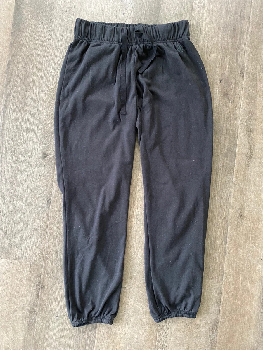 ladies adidas cropped joggers