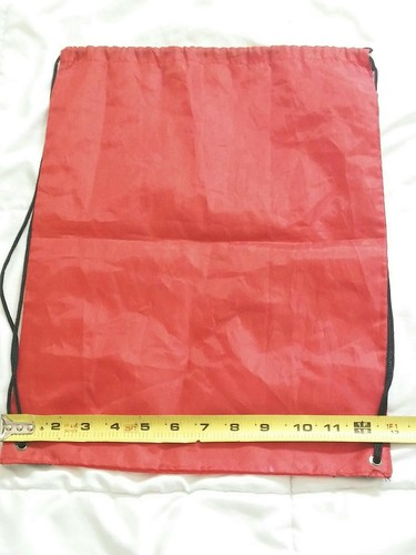 Ramona and Beezus Red Draw String Bag Sling Bag 13"×16" used - Picture 4 of 5
