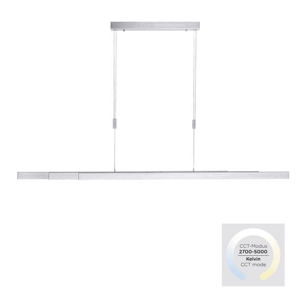 Led Pendellampe HöHenverstellbar Ausziehbar Warmweiß Kaltweiß Touchdimmer 179Cm-image