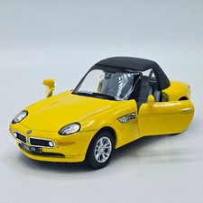BMW Z8 Hard Top Diecast Model - Kinsmart 1:36 Scale - Bright Yellow Sports Car