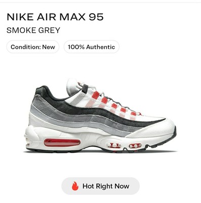 Nike Air Max 95 QS Size 13 Menu0026#039;s 14.5 Women Summit White Chile Red  DH9792 100 | eBay