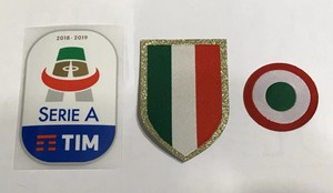 2018-2019 Italy League patch Serie A Soccer Patch football jersey Badge