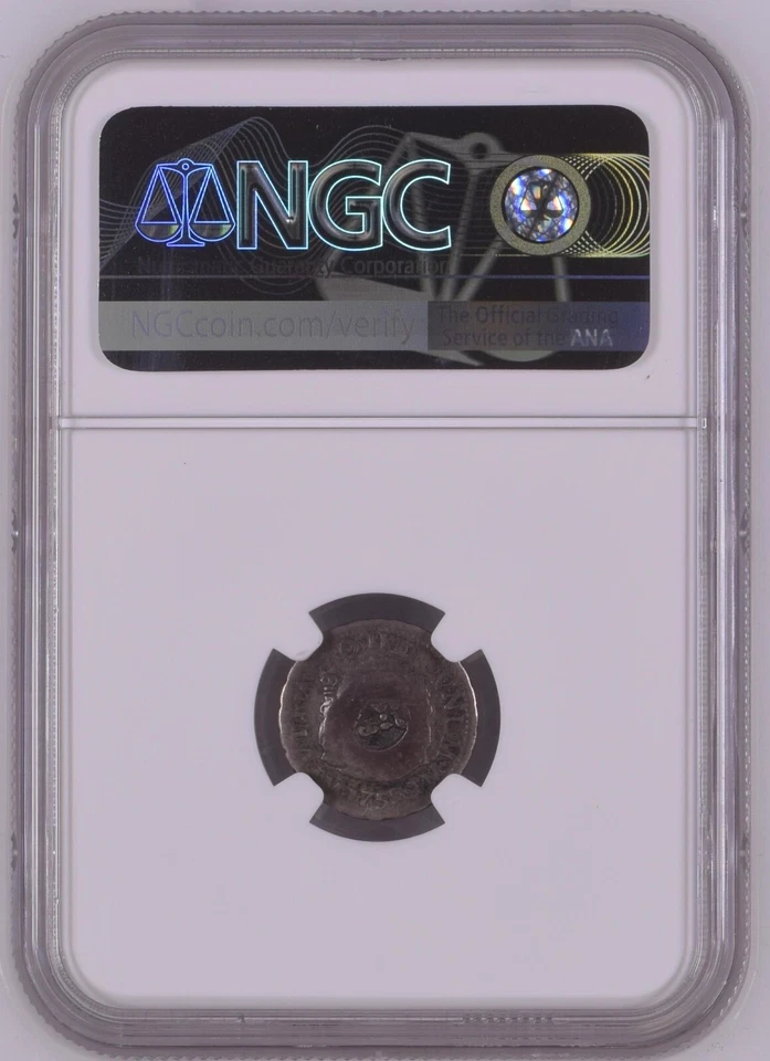 1758 PERU 5 PENCE w/ JAMAICA COUNTERMARK🌟NGC VERY GOOD🌟BARGAIN SALE PRICE! - Image 2 of 2