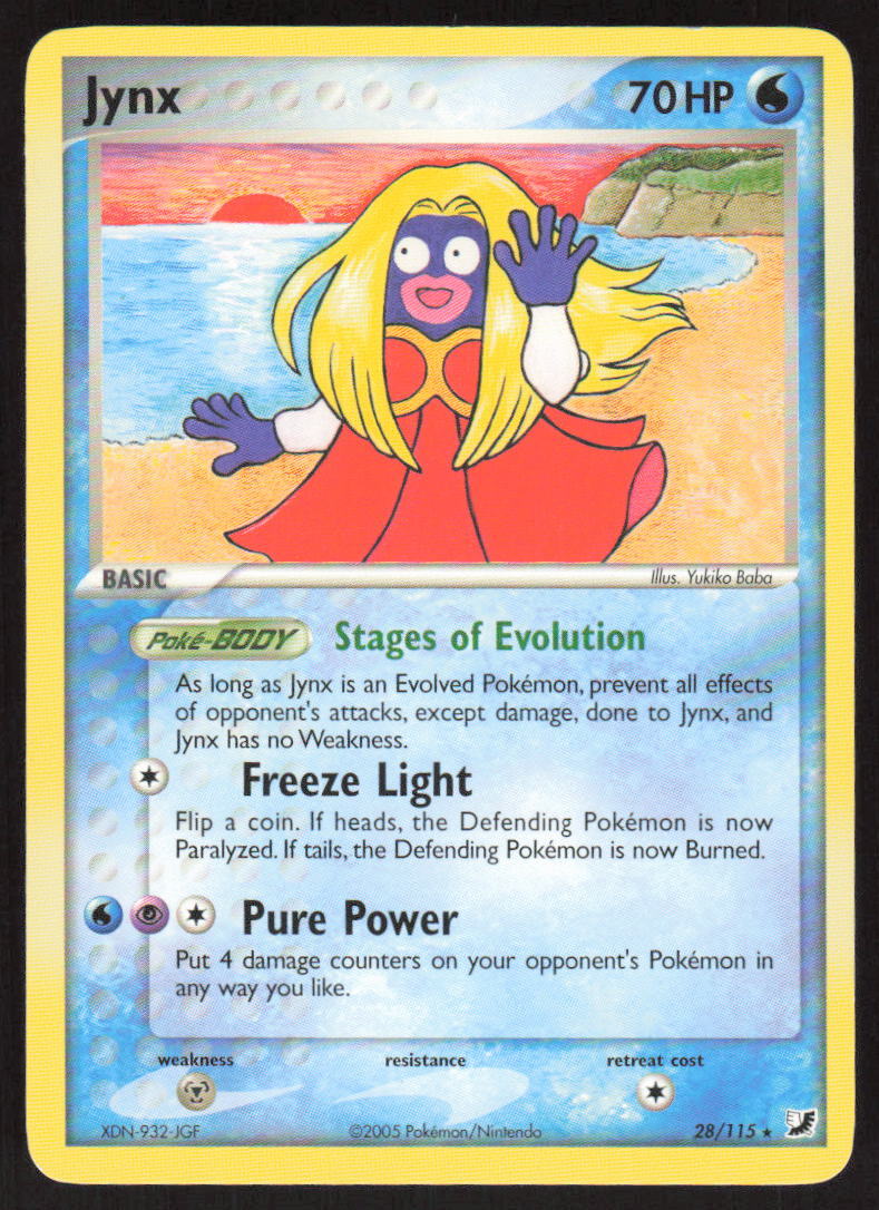 Pokemon TCG Unseen Forces #28/115 Jynx MP