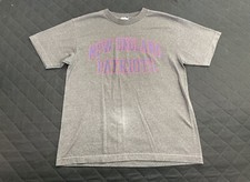 New England Patriots Mens T-shirt Sz Large Gray