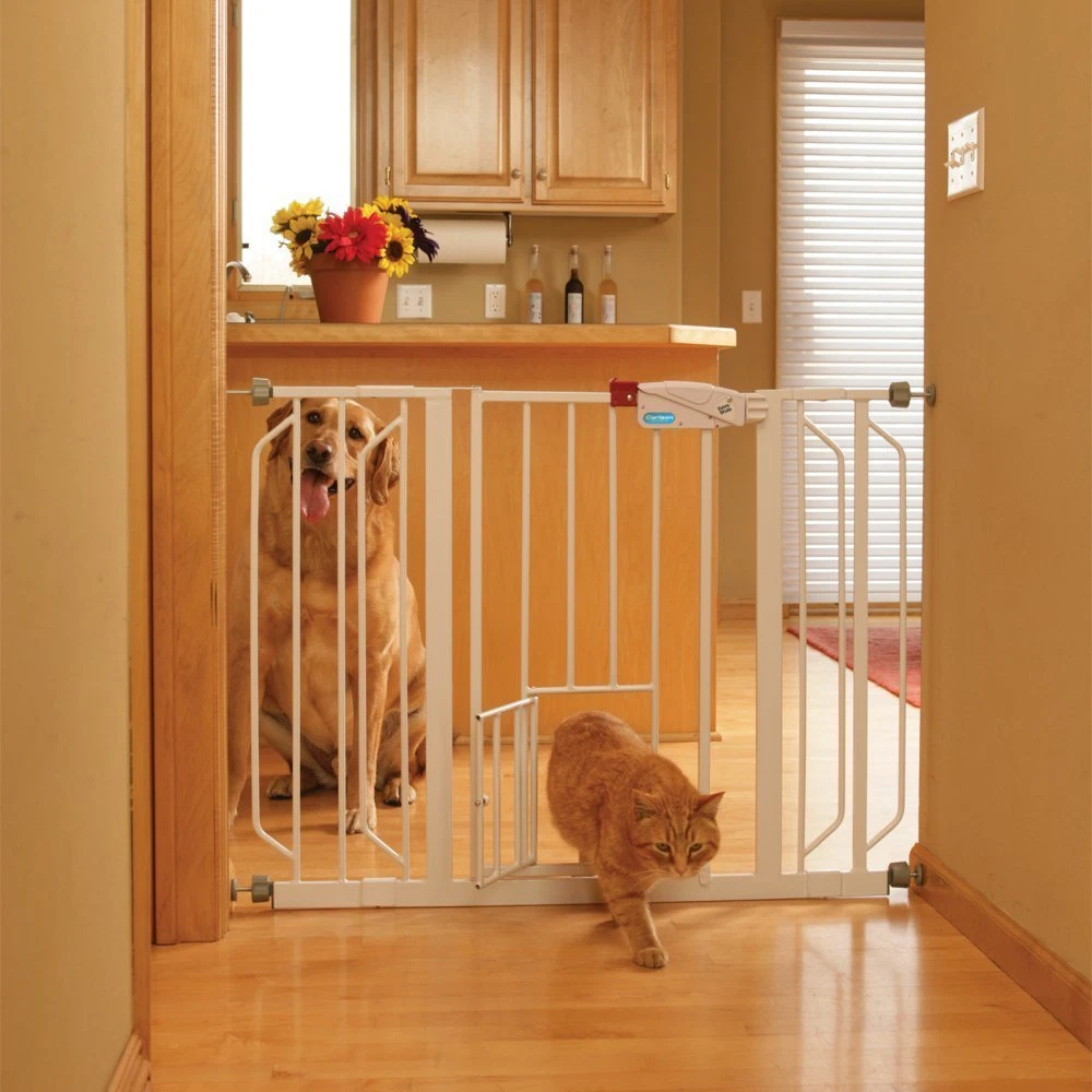 Walk over cheap pet gate