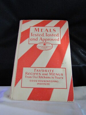 BOOK- Good - Meals- How -to - Prepare & Serve - Them- 1930 - COOK BOOK (900-204)