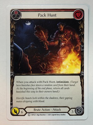 Flesh And Blood History Pack Vol.1 Pack Hunt (Red) 1HP025 NM/M