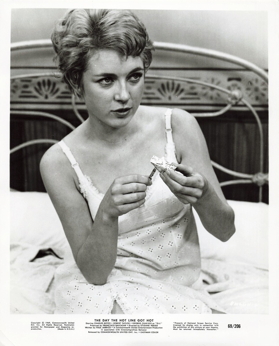The Day the Hot Line Got Hot 1969 Movie Photo Marie Dubois 8x10