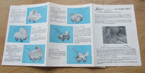 2 catálogos antiguos casa de envíos Heyco Hildesheim 1957 - 59 catálogo cochecitos y mucho más - Imagen 4 de 13