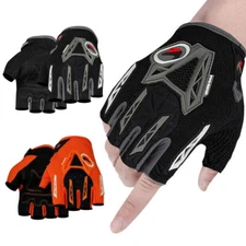 Cycling Half Finger Short Gloves Non-Slip Breathable Outdoor Bike Bicycle Gloves