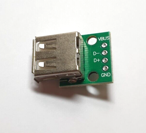 USB 2.0 Base Board - 1A-5V - Easy Pin Location - UK Free P&P - Photo 2/4