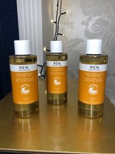 3 x REN Clean Skincare Ready Steady Glow AHA Tonic Toner 100ml - BN! RRP £48