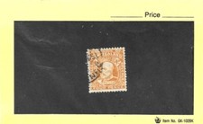 New Zealand 1909 Edward VII 4d Yellow Single Used