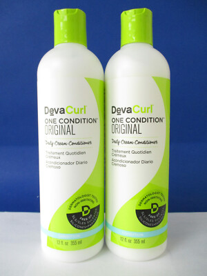 DevaCurl ORIGINAL One Condition Conditioner 12 oz ea (Lot of 2)