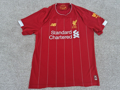 KLASSISCHES LIVERPOOL FC 2017-2018 HERREN KLEINES FUSSBALL-HEIMSHIRT NEU BALANCE