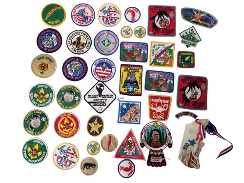 Lot 38 Assorted BSA Boy Scouts Of America Patches (C) new