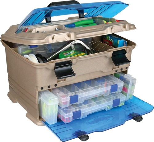 Outdoors Pro Multiloader Tackle Box - Hardsided Fishing Organizer with Zerust - Picture 6 of 8