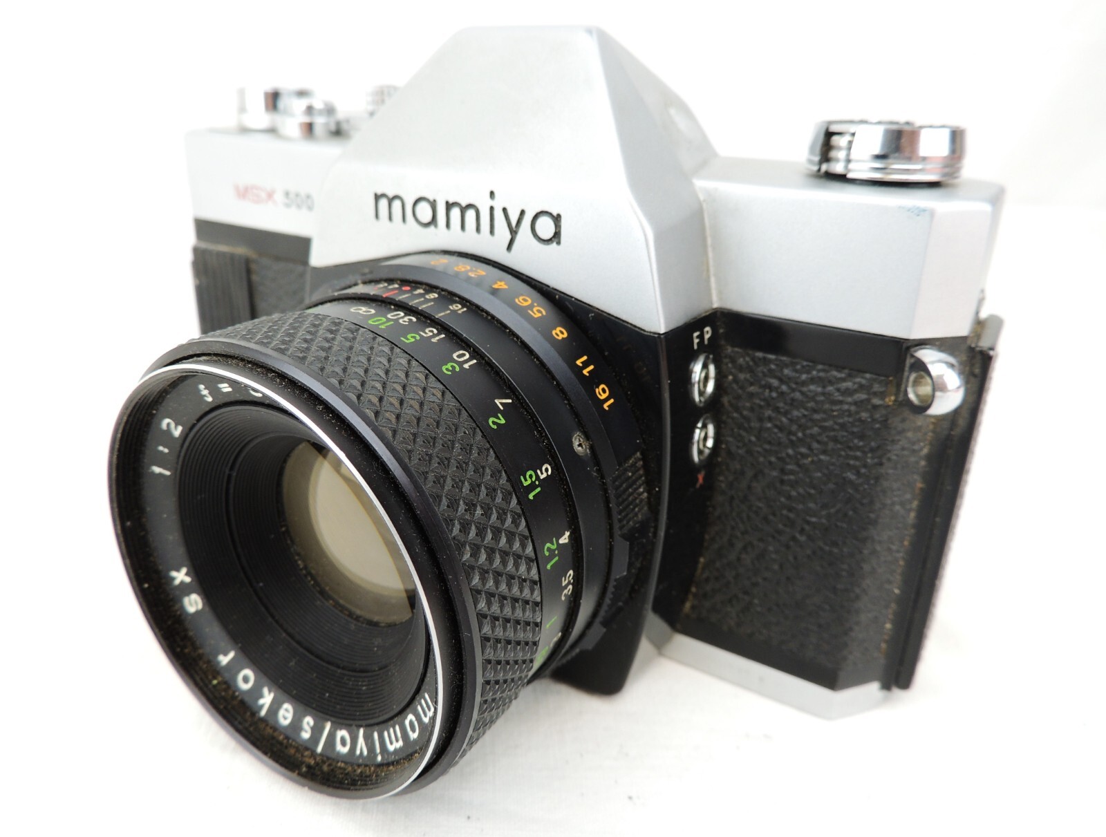 Vintage Mamiya MSX 500 SLR 35mm Film Camera With 50mm Lens & Manual, C. 1974 - Picture 12 of 22