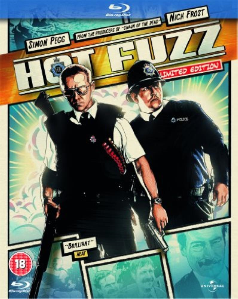 Reel Heroes: Hot Fuzz Blu-ray Simon Pegg