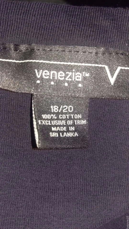 Blusa cardigã feminina Venezia tamanho 18/20 18W/20W ouro preto - Imagem 2 de 3