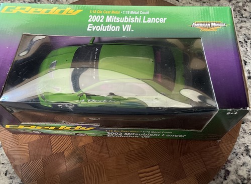 VTG Collectible RC2 2002 Mitsubishi Lancer Evolution VII 1:18 diecast car RCERTL - Picture 2 of 9