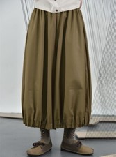 Japanese women's casual loose wide leg pants autumn casual trousers