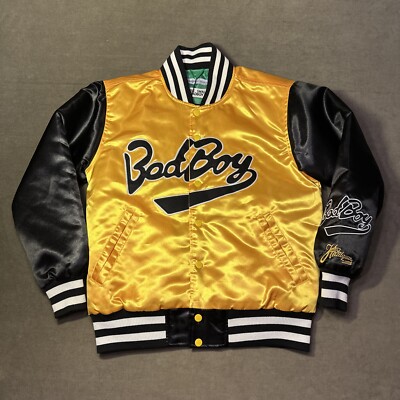 Headgear Classics Biggie Smalls Badboy Satin Jacket Men's Headgear Classics Biggie Smalls Badboy Satin Jacket Men's