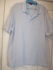 Vineyard Vines by Shep & Ian Men's Striped Polo Shirt Size L Whale Logo Pocket