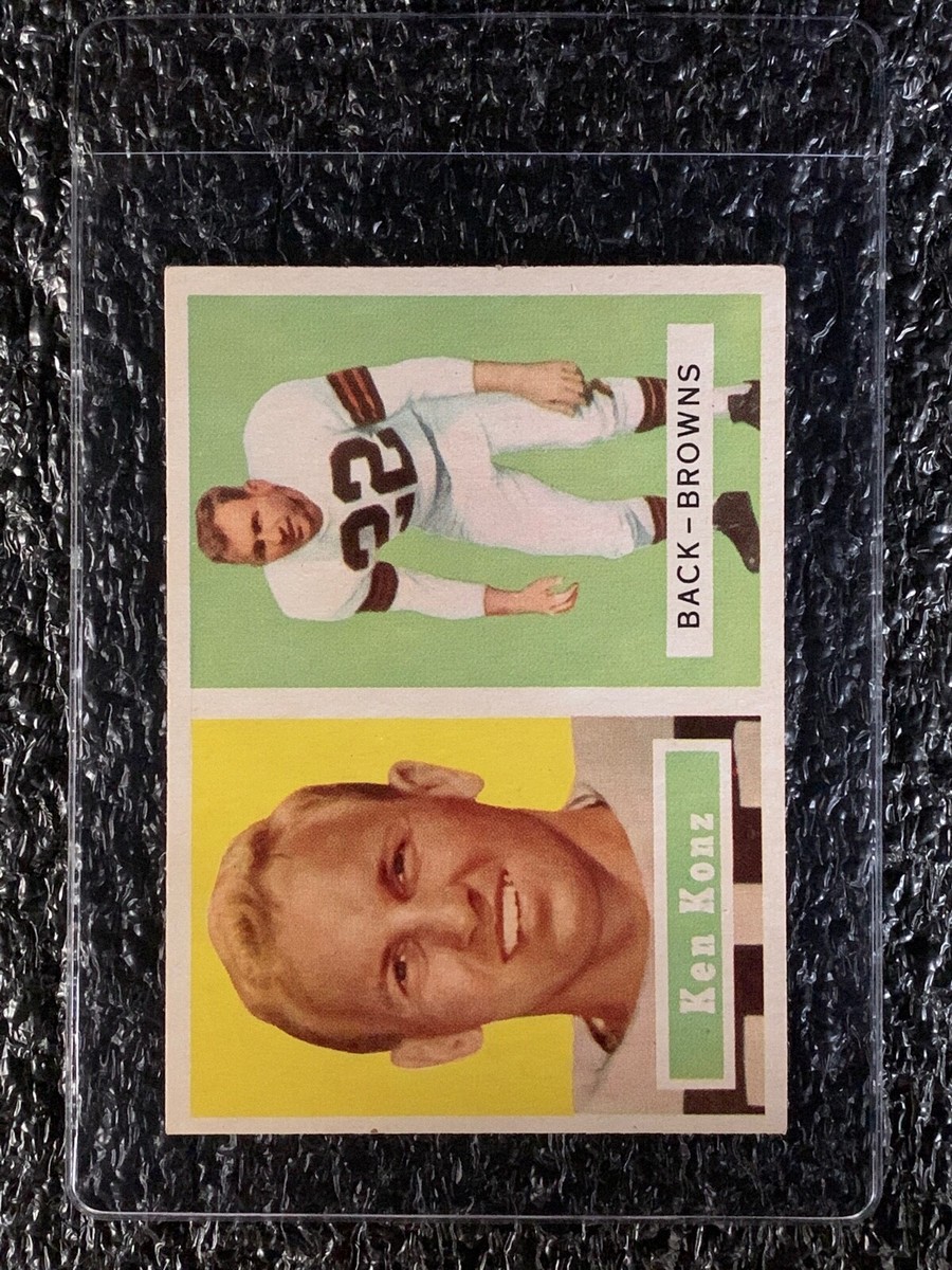 1957 Topps Football #52 Ken Konz EX | eBay