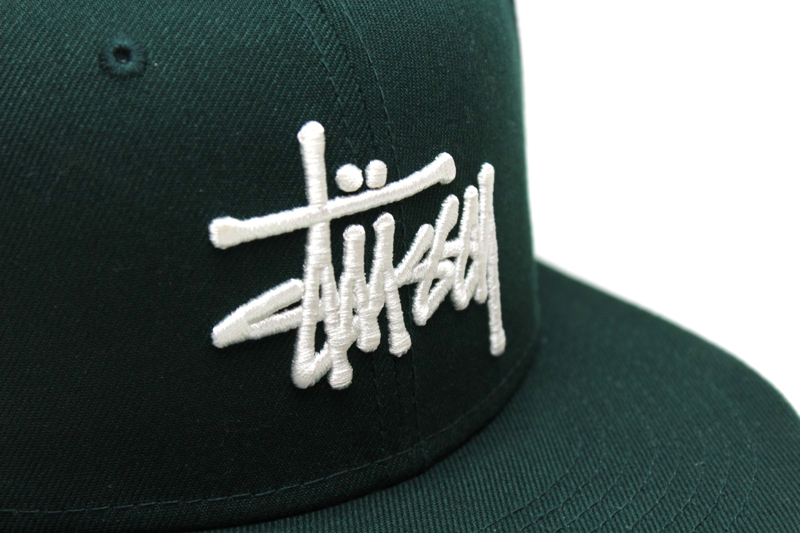 2021 STUSSY ~AUTHENTIC CAPS~ NEW ERA FITTED 7 5/8 mlb/stock/logo/intl/head/gear thumbnail 4